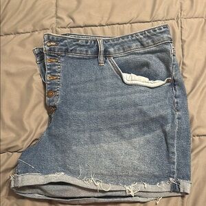 SOLD Ava & Viv Blue Jean Shorts